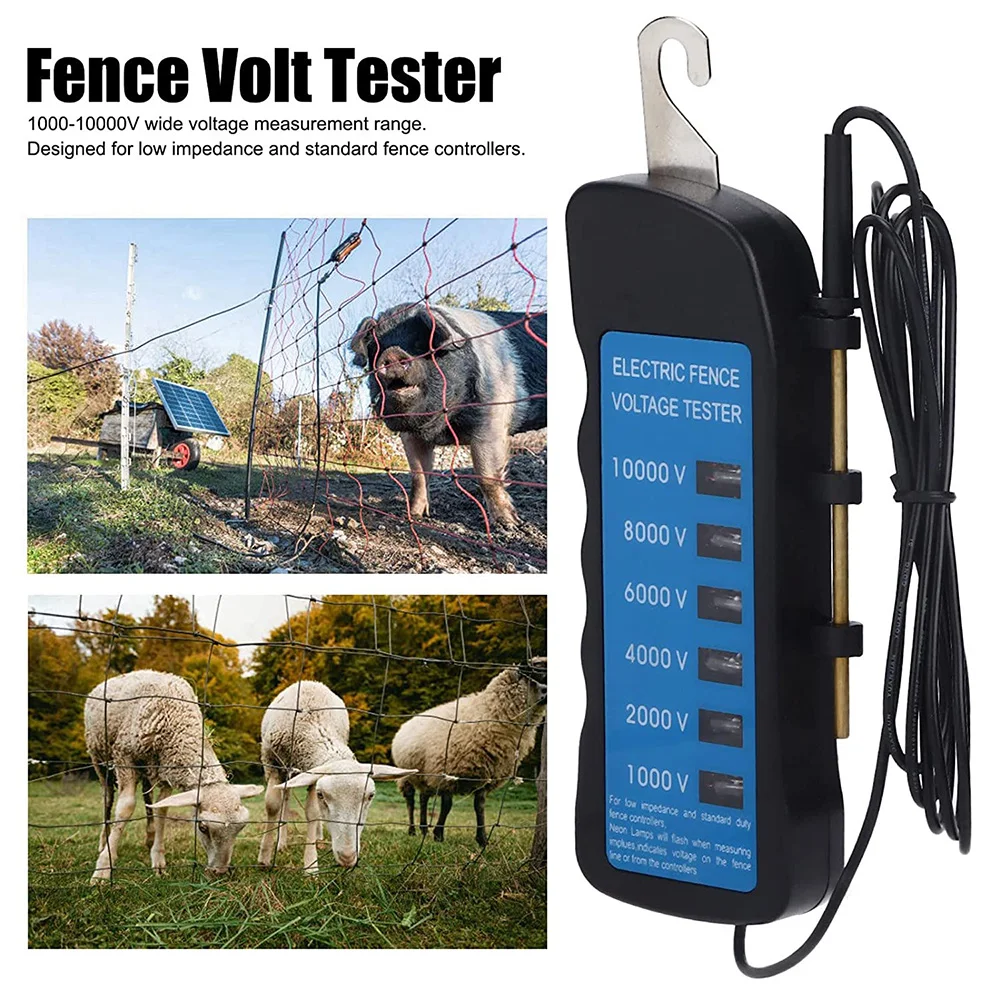 Tool Voltage Meter Fence Tester Waterproof Farm With Dropshipping Test Portable Tool 6/8 Electric Light Voltage
Tool Voltage Meter Fence Tester Waterproof Farm With Dropshipping Test Portable Tool 6/8 Electric Light Voltage