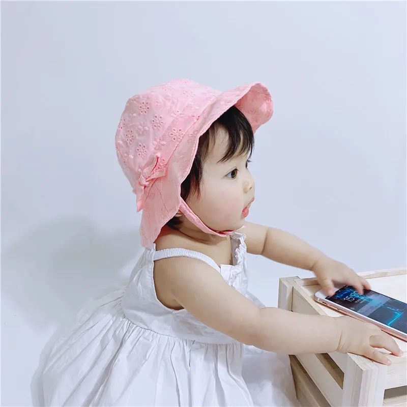 New Spring Summer Baby Girls Sun Hat Bowknot Candy Color Bucket Hat Beach Sun Cap For Kids Infant Sunscreen Cap Baby Accessories
New Spring Summer Baby Girls Sun Hat Bowknot Candy Color Bucket Hat Beach Sun Cap For Kids Infant Sunscreen Cap Baby Accessories