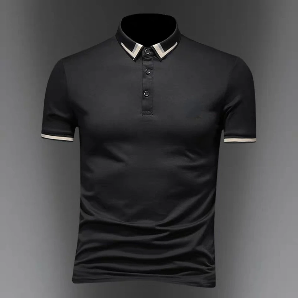 Men's T-Shirt Lapel Short-Sleeved 2022 New Trend Leading Tide Brand Embroidery Zero Y2k Slim Summer Thin Polo Shirt Men Clothes
Men's T-Shirt Lapel Short-Sleeved 2022 New Trend Leading Tide Brand Embroidery Zero Y2k Slim Summer Thin Polo Shirt Men Clothes