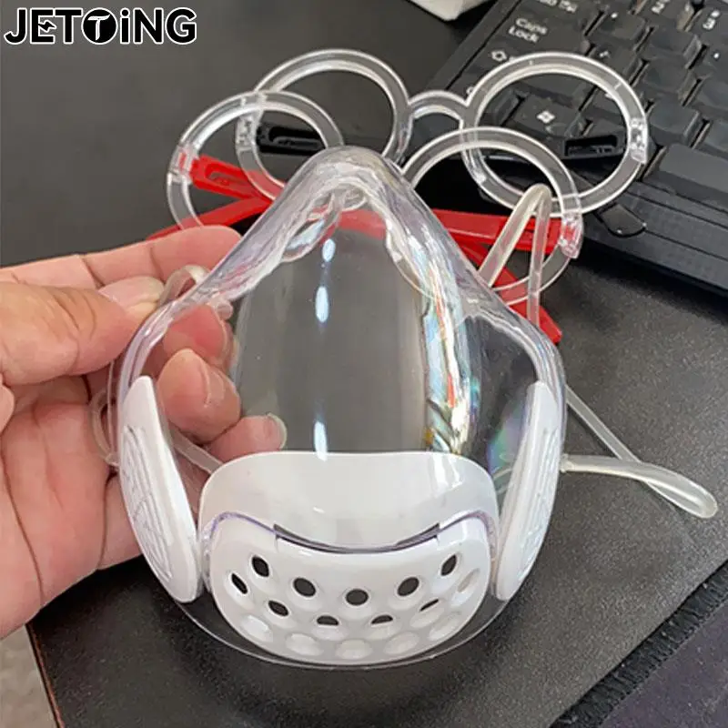 1pc Adults Durable Shield Mask With Filter Reusable No Fogging Transparent Face Mask Anti-Oil-Splash Shield Mask Kitchen Tools
1pc Adults Durable Shield Mask With Filter Reusable No Fogging Transparent Face Mask Anti-Oil-Splash Shield Mask Kitchen Tools