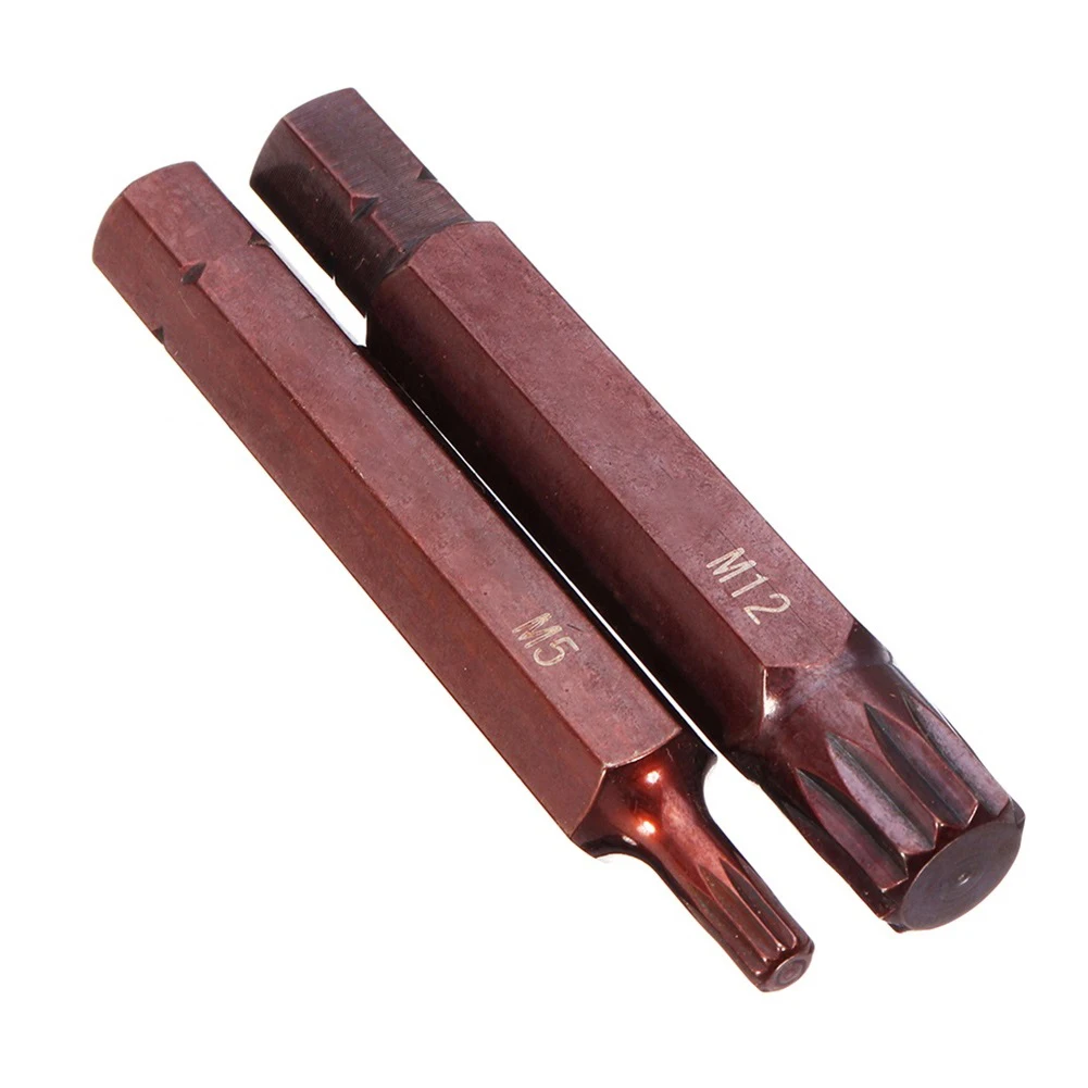 5pcs Torx Screwdriver Bit Set Alloy Steel 10mm Hex Shank Magnetic Screwdriver Bits Star Screw Driver Hand Tools M5/M6/M8/M10/M12
5pcs Torx Screwdriver Bit Set Alloy Steel 10mm Hex Shank Magnetic Screwdriver Bits Star Screw Driver Hand Tools M5/M6/M8/M10/M12