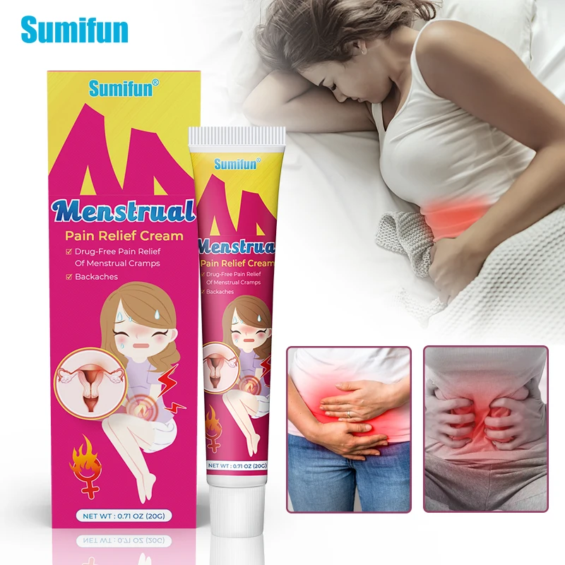 1Pc Menstrual Cramps Cream Sumifun Dysmenorrhea Period Pain Relief Ointment Warm Palace Abdomen Herbal Medicine Health for Women
1Pc Menstrual Cramps Cream Sumifun Dysmenorrhea Period Pain Relief Ointment Warm Palace Abdomen Herbal Medicine Health for Women