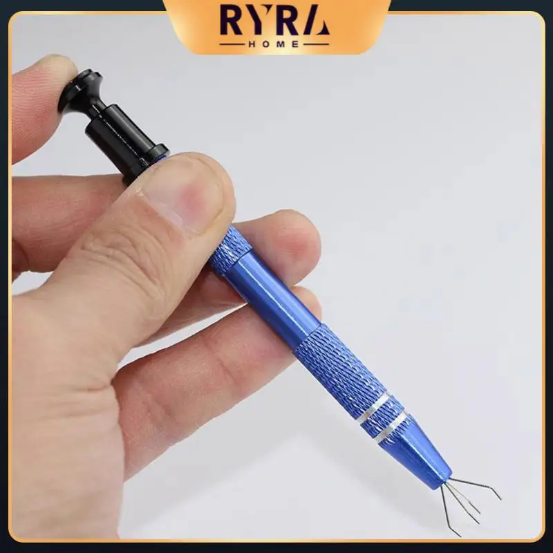 Blue Four Claw Hand Tool Chip Handmade Tools Ic Extractor Repair Tool Electronic Component Suck Mobile Phone
Blue Four Claw Hand Tool Chip Handmade Tools Ic Extractor Repair Tool Electronic Component Suck Mobile Phone