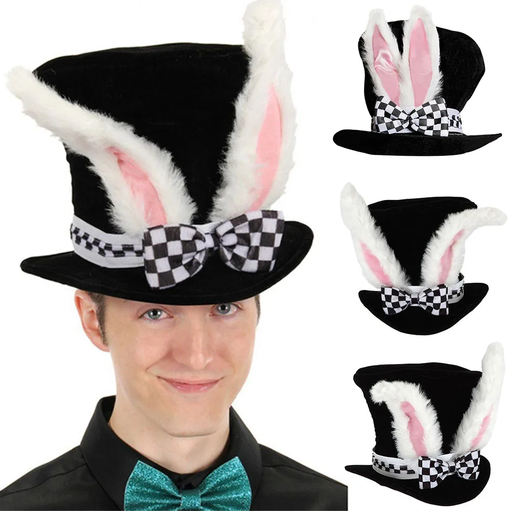 Kids With Checkered Bowknot Easter Rabbit Funny Party Hat Costume Performance Plush Topper Bunny Ears Gift Cute Velvet
Kids With Checkered Bowknot Easter Rabbit Funny Party Hat Costume Performance Plush Topper Bunny Ears Gift Cute Velvet