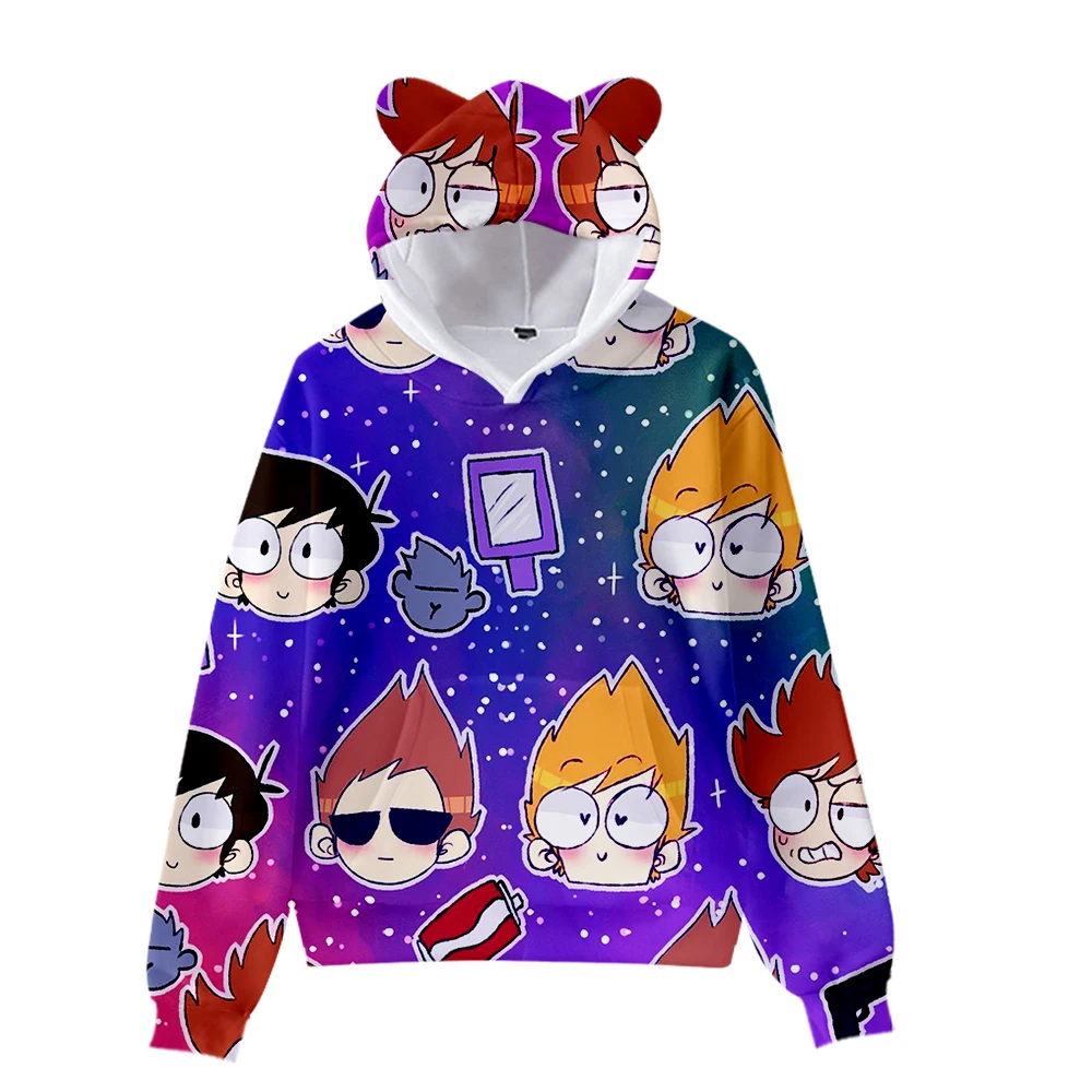 Eddsworld Cat Ear Hoodie Cosplay Clothes Casual Hoody Sweatshirts Fashion Tops Women Girl Sweatshirts 3D Unique Pullover
Eddsworld Cat Ear Hoodie Cosplay Clothes Casual Hoody Sweatshirts Fashion Tops Women Girl Sweatshirts 3D Unique Pullover