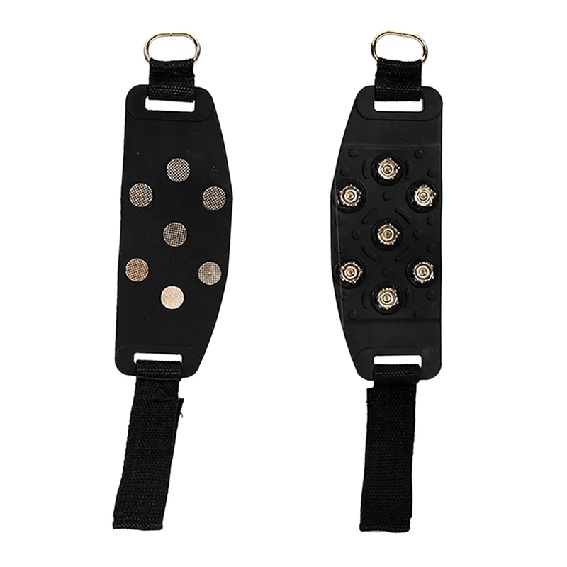 7-зубчатая нейлоновая наклейка, ледяные скобы, обувь, скобы, противоскользящие, захват для льда, походные шипы, накладка на обувь для ходьбы 
7-зубчатая нейлоновая наклейка, ледяные скобы, обувь, скобы, противоскользящие, захват для льда, походные шипы, накладка на обувь для ходьбы