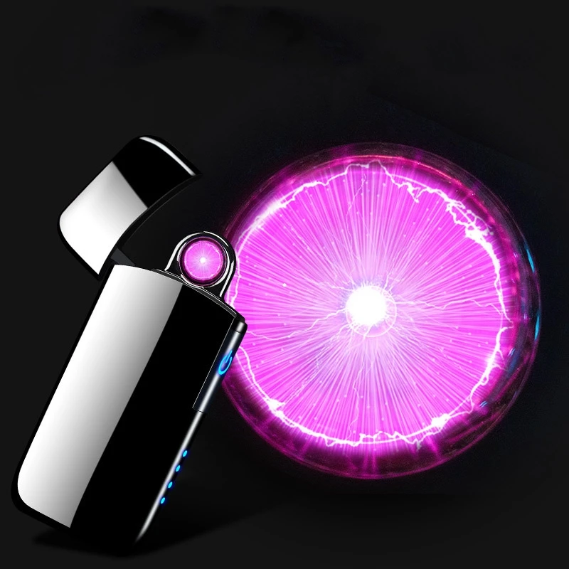 New Metal Rotating Arc Lighter Power Display USB Charging Lighter Touch Induction Switch Windproof Lighter Men's Gift
New Metal Rotating Arc Lighter Power Display USB Charging Lighter Touch Induction Switch Windproof Lighter Men's Gift