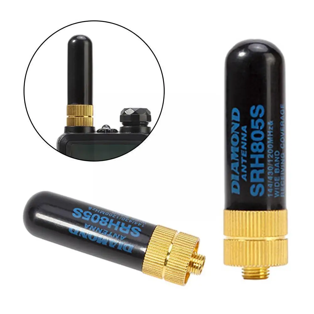 1pc Walkie Talkie Antenna Srh805s 4.5cm Short Antenna Sma-f Female Vhf/uhf For Baofeng Uv-5r Two-way Radio Accessories Q9z5
1pc Walkie Talkie Antenna Srh805s 4.5cm Short Antenna Sma-f Female Vhf/uhf For Baofeng Uv-5r Two-way Radio Accessories Q9z5