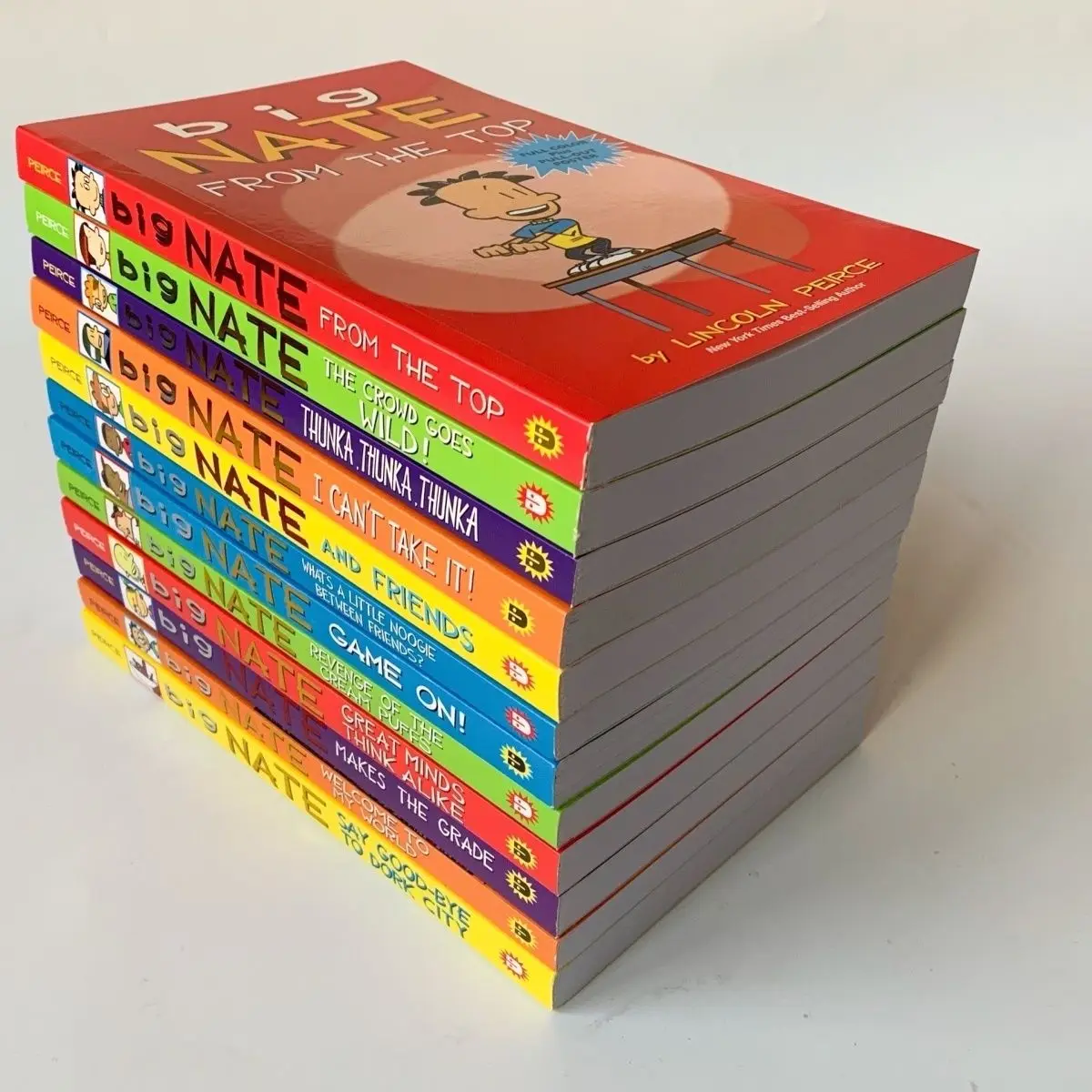 12 книг, английская версия, большие приключения Nate, полноцветная комиксная версия, детская книга с юмористическим мультяшным мостом
12 книг, английская версия, большие приключения Nate, полноцветная комиксная версия, детская книга с юмористическим мультяшным мостом