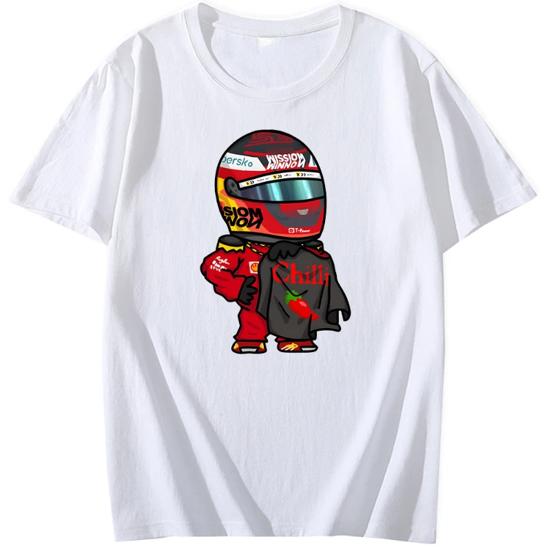 Японская кавайная футболка с рисунком в стиле команды LAN Норрис McLaren F1, летние женские и мужские футболки с графическим рисунком, повседневн... 
Японская кавайная футболка с рисунком в стиле команды LAN Норрис McLaren F1, летние женские и мужские футболки с графическим рисунком, повседневн...