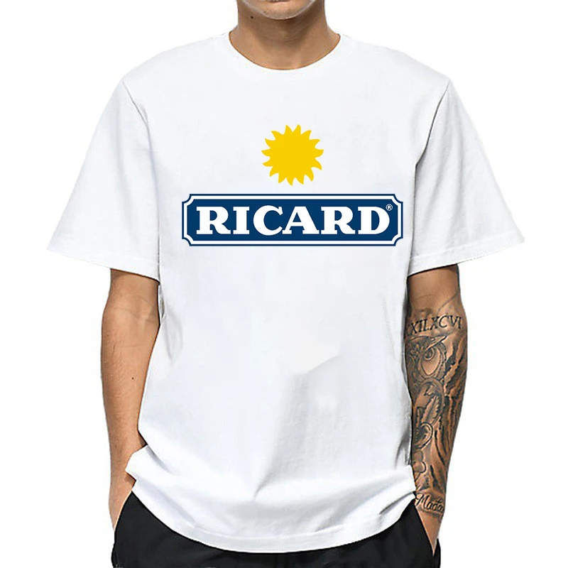 Men RICARD Tshirt Women Unisex Tee shirt Fashion Couple tshirt Oversized T-shirts Summer Mujer Tee Short Sleeves Male Clothing
Men RICARD Tshirt Women Unisex Tee shirt Fashion Couple tshirt Oversized T-shirts Summer Mujer Tee Short Sleeves Male Clothing