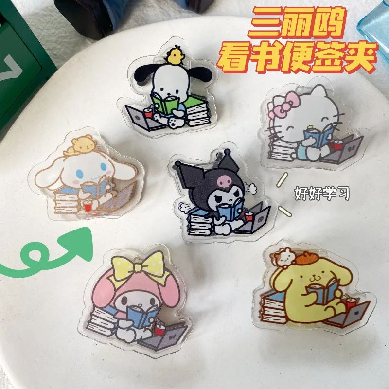 Sanrio My Melody Cinnamoroll Pochacco Kuromi Hello Kitty Cute Paper Clip Stationery Notebook Index Holder Journals Planner Clips
Sanrio My Melody Cinnamoroll Pochacco Kuromi Hello Kitty Cute Paper Clip Stationery Notebook Index Holder Journals Planner Clips