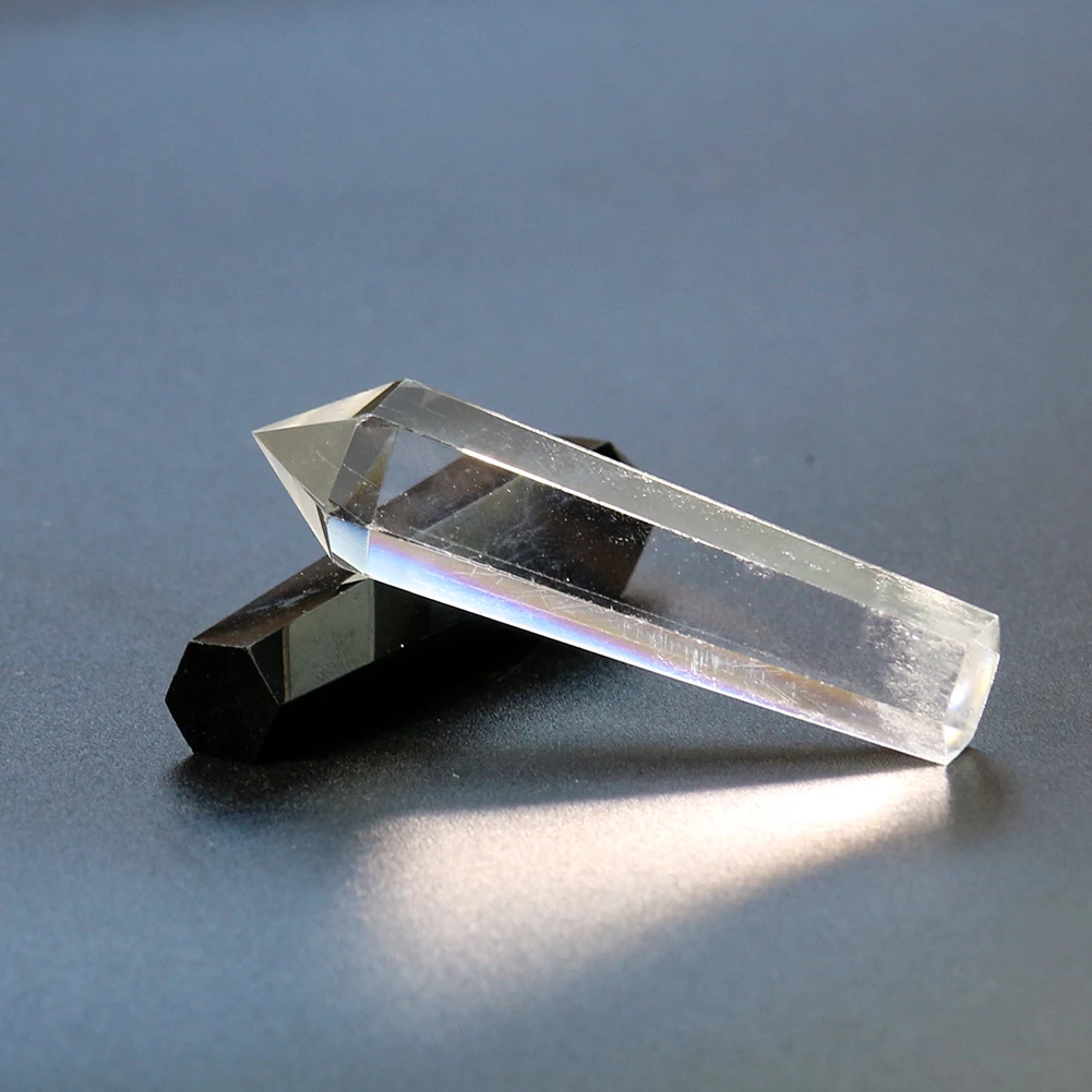 1PC Natural Transparent Crystal Point Column Obsidian Quartz Healing Crystals Stones Mineral Ornament Home Decoration Meditation
1PC Natural Transparent Crystal Point Column Obsidian Quartz Healing Crystals Stones Mineral Ornament Home Decoration Meditation