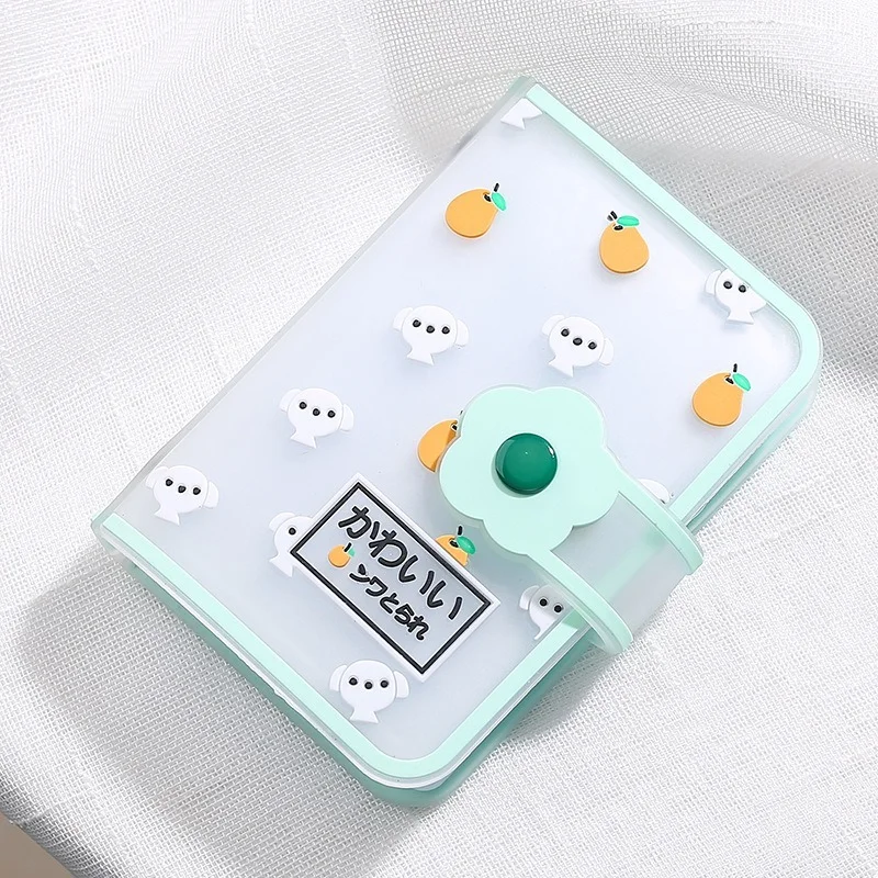 Kawaii Bear держатель для карт 26 слотов для карт, визитница, книга с мультяшными животными, фотография
Kawaii Bear держатель для карт 26 слотов для карт, визитница, книга с мультяшными животными, фотография