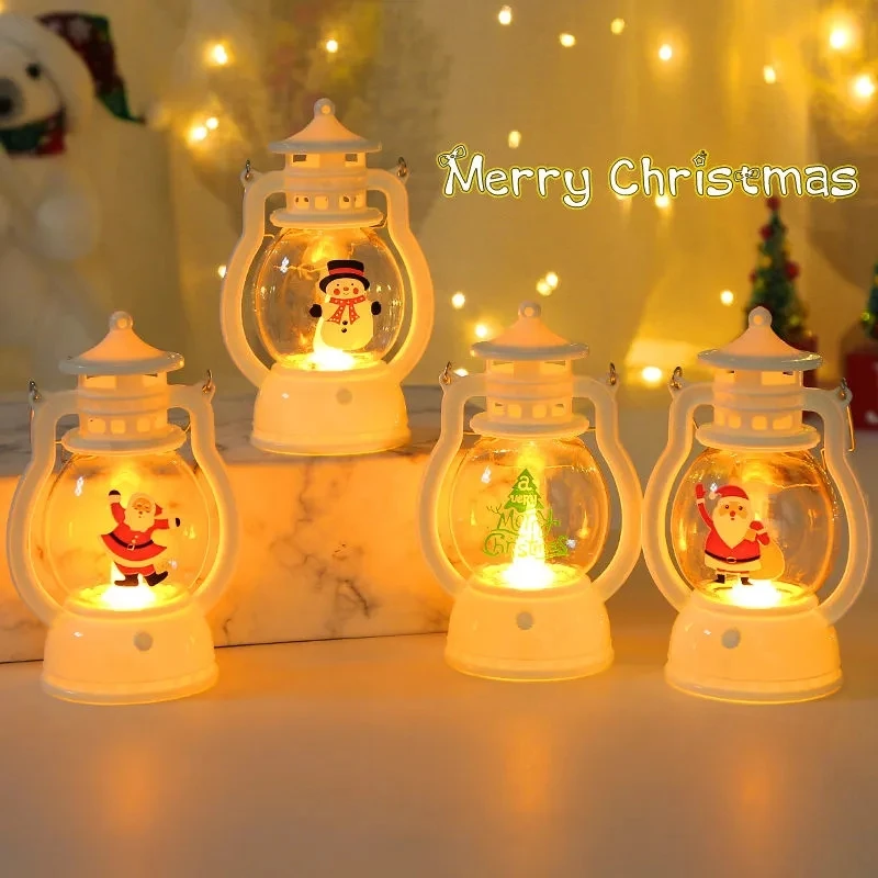 Christmas Portable Small Oil Lamp Stanta Claus Snowman Lights Christmas Decorations for Home 2023 Kids Gift Ornament New Year
Christmas Portable Small Oil Lamp Stanta Claus Snowman Lights Christmas Decorations for Home 2023 Kids Gift Ornament New Year