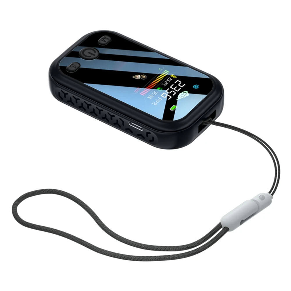 Mini CO2 Detector, Air Quality Monitor, Stylish and Lightweight CO2 Monitor You Can Use Anywhere Black
Mini CO2 Detector, Air Quality Monitor, Stylish and Lightweight CO2 Monitor You Can Use Anywhere Black