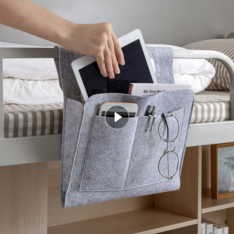 Bed Side Storage Bag Felt Bed Sofa Side Pouch Remote Bedside Organizer Hanging Caddy Holder Pockets Storage Control Bed Pocket
Bed Side Storage Bag Felt Bed Sofa Side Pouch Remote Bedside Organizer Hanging Caddy Holder Pockets Storage Control Bed Pocket