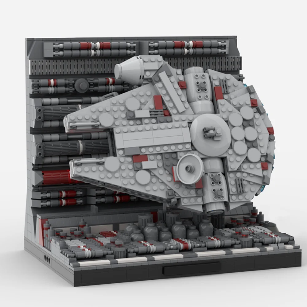 MOC Space Wars Episode VI Modular Display Series Street View Building Blocks Set Battle Scene Model Toys For Children Kids Gifts
MOC Space Wars Episode VI Modular Display Series Street View Building Blocks Set Battle Scene Model Toys For Children Kids Gifts