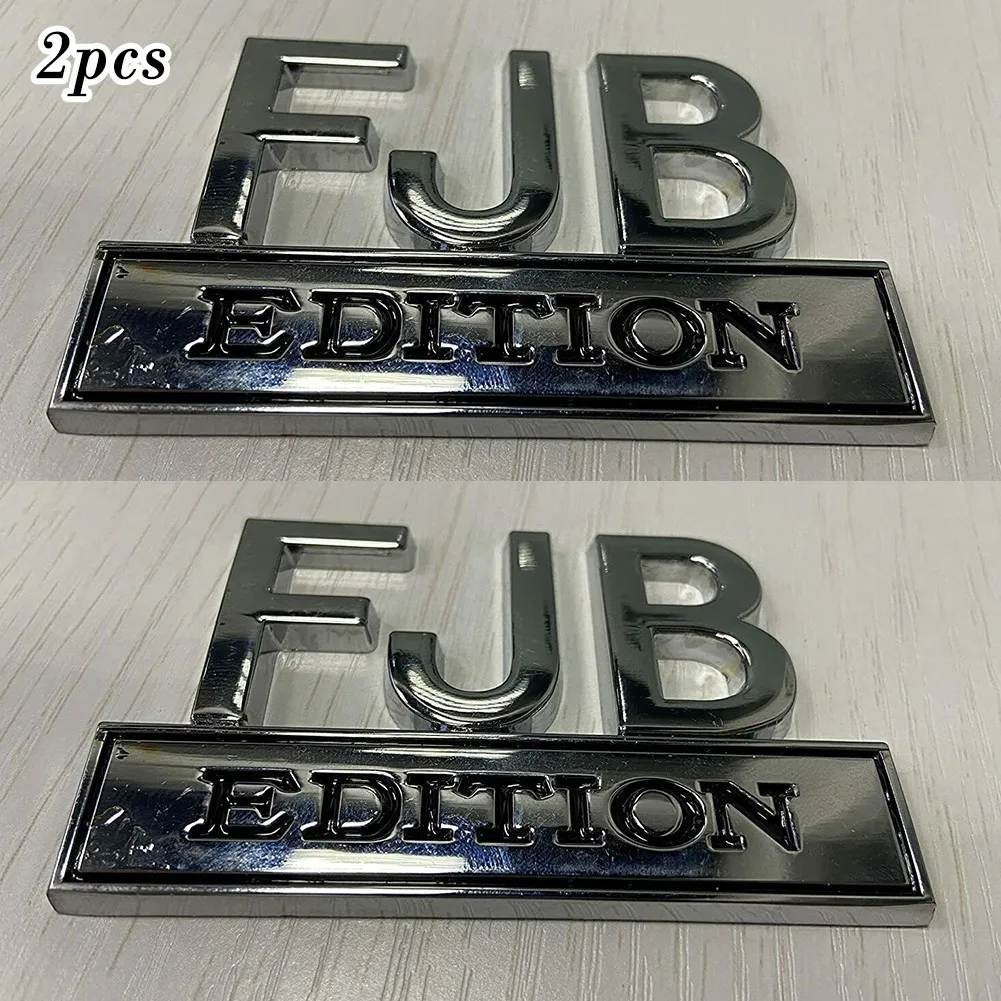 2шт Сплав 3D F-J-B-Edition хромированный Черный Автомобильный багажник Задняя фотография Надпись Логотип эмблема значок наклейка стикер для автом...
2шт Сплав 3D F-J-B-Edition хромированный Черный Автомобильный багажник Задняя фотография Надпись Логотип эмблема значок наклейка стикер для автом...