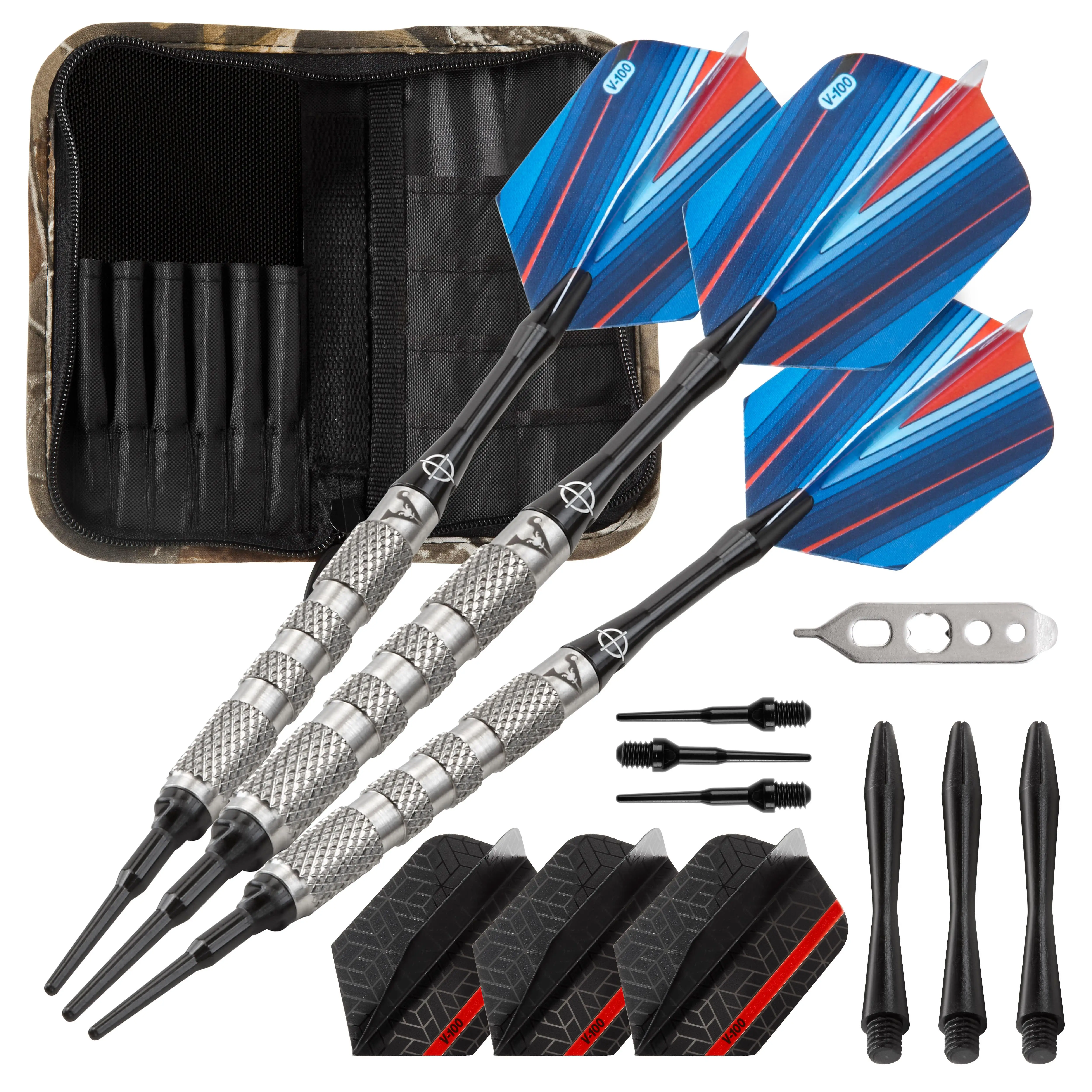 Sidewinder Tungsten, мягкий наконечник, Высота 18 граммов и Casemaster Realtree hardwood, роскошный Камуфляжный цвет, фотография
Sidewinder Tungsten, мягкий наконечник, Высота 18 граммов и Casemaster Realtree hardwood, роскошный Камуфляжный цвет, фотография