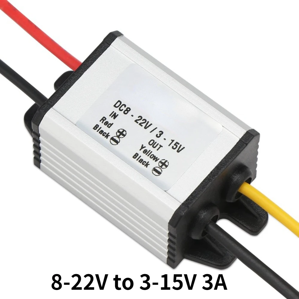 8-22V to 3-15V 3A Adjustable Output Power Supply Transformer Step-Down Volt Module DC Buck Converter Voltage Regulator
8-22V to 3-15V 3A Adjustable Output Power Supply Transformer Step-Down Volt Module DC Buck Converter Voltage Regulator