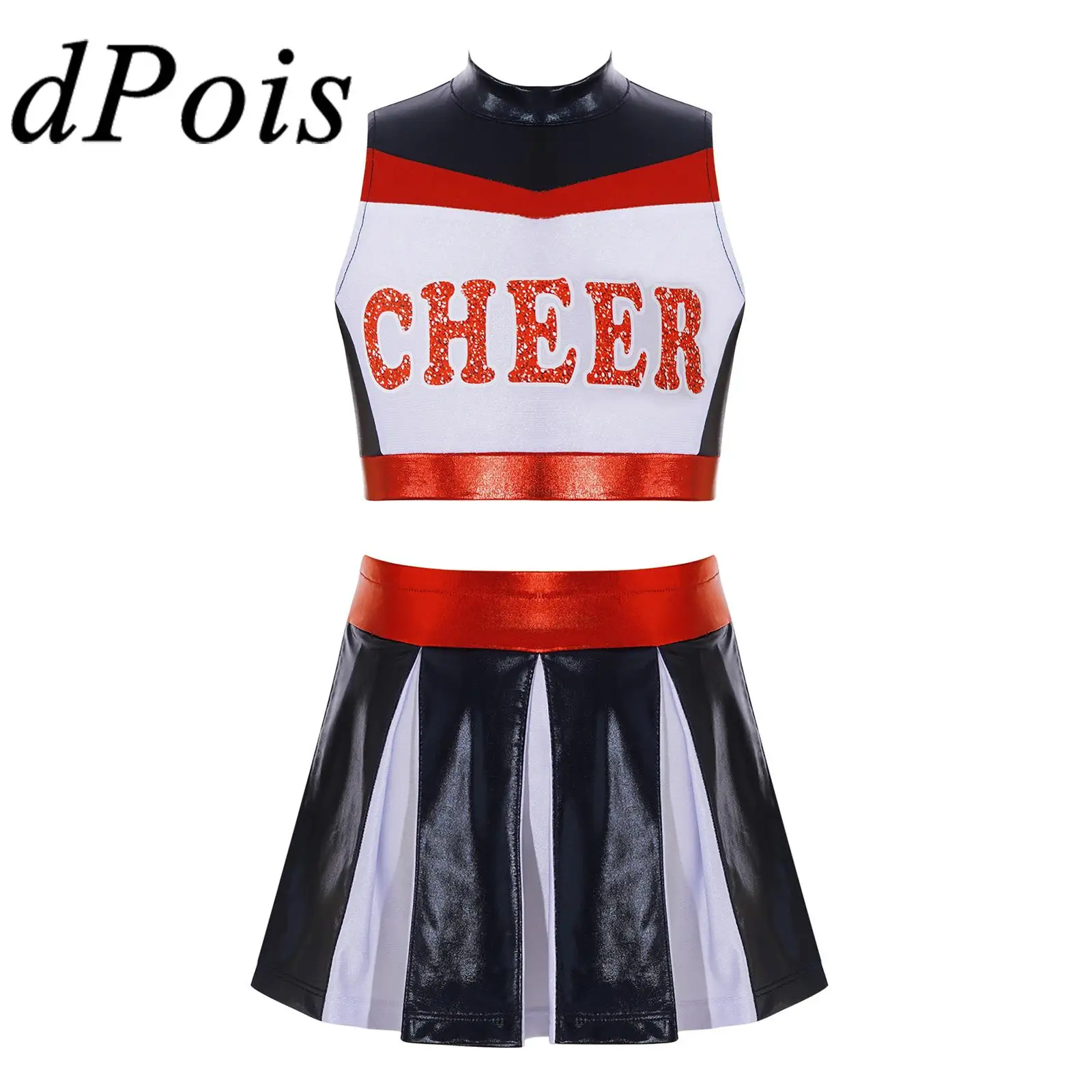 Детская одежда для девочек, униформа для чарлидинга на Хэллоуин, косплей, костюм чарлидинга, детский танцевальный наряд, одежда для выступления, танцевальная одежда
Детская одежда для девочек, униформа для чарлидинга на Хэллоуин, косплей, костюм чарлидинга, детский танцевальный наряд, одежда для выступления, танцевальная одежда
