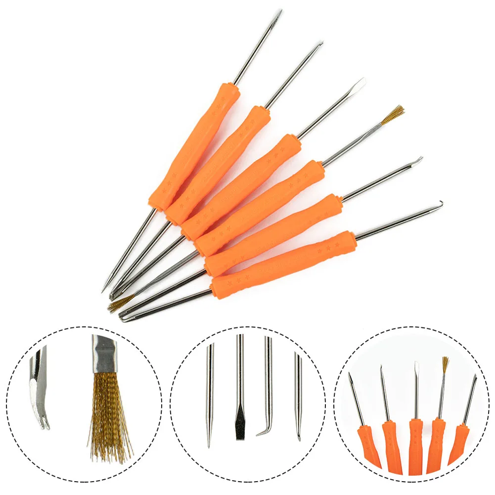 6pcs Soldering Assist Hand Tools Electronic Components For Welding Grind Clean Repair Holding Removing Washing Tool
6pcs Soldering Assist Hand Tools Electronic Components For Welding Grind Clean Repair Holding Removing Washing Tool