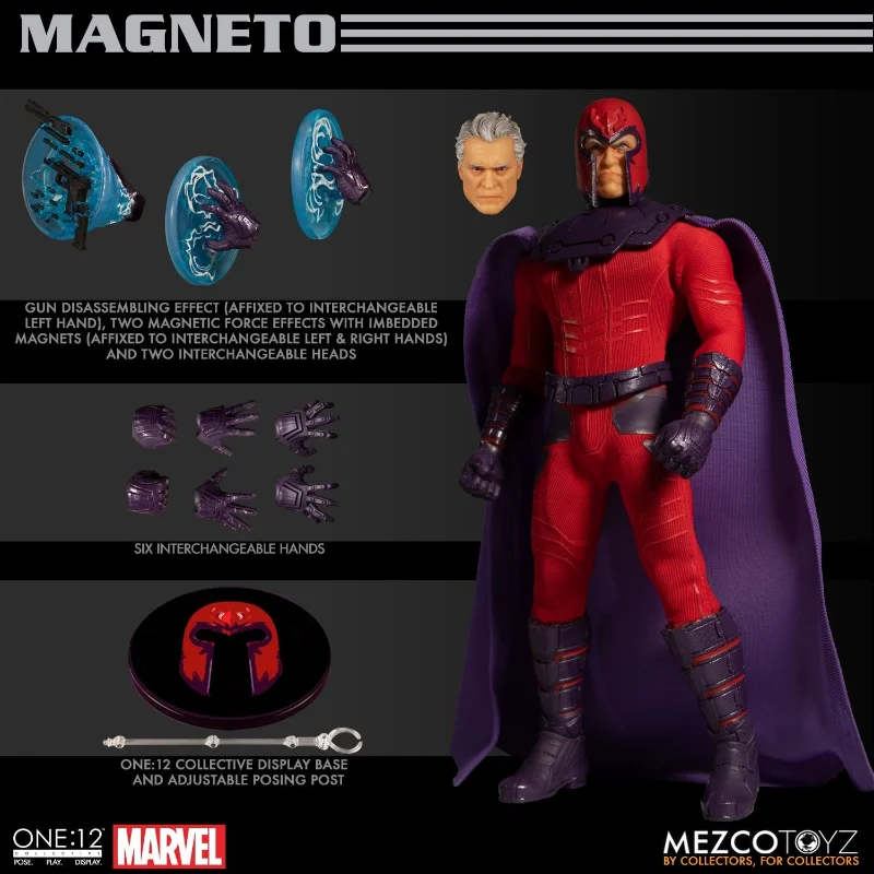 6 Inches Mezco ONE:12 Marvel X-Men Magneto Anime Figure Model Collecile Action Toys
6 Inches Mezco ONE:12 Marvel X-Men Magneto Anime Figure Model Collecile Action Toys