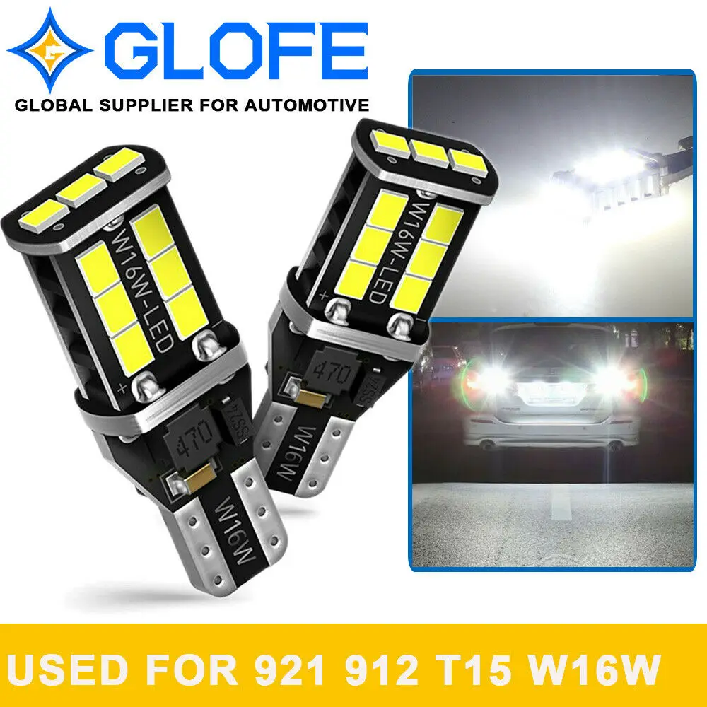 2X Canbus безошибочный 921 912 T15 W16W 15Smd светодиодный Blub резервный фонарь заднего хода Белый
2X Canbus безошибочный 921 912 T15 W16W 15Smd светодиодный Blub резервный фонарь заднего хода Белый