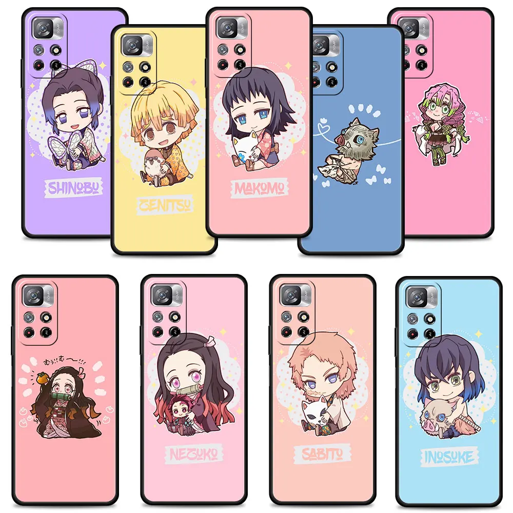 Phone Coque For Redmi Note 9S 10 9 11 Pro 7 8 9T 9A 9C K40 10C K50 K40S TPU Cute Characters Demon Slayer
Phone Coque For Redmi Note 9S 10 9 11 Pro 7 8 9T 9A 9C K40 10C K50 K40S TPU Cute Characters Demon Slayer