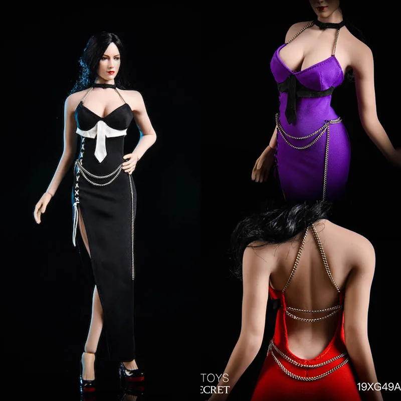 3 Colors VSTOYS 19XG49 1/6 Scale Sexy Low Cut Deep-V Neck Long Sling Slits Backless Mini Dress for 12 Inches Action Figure Model
3 Colors VSTOYS 19XG49 1/6 Scale Sexy Low Cut Deep-V Neck Long Sling Slits Backless Mini Dress for 12 Inches Action Figure Model
