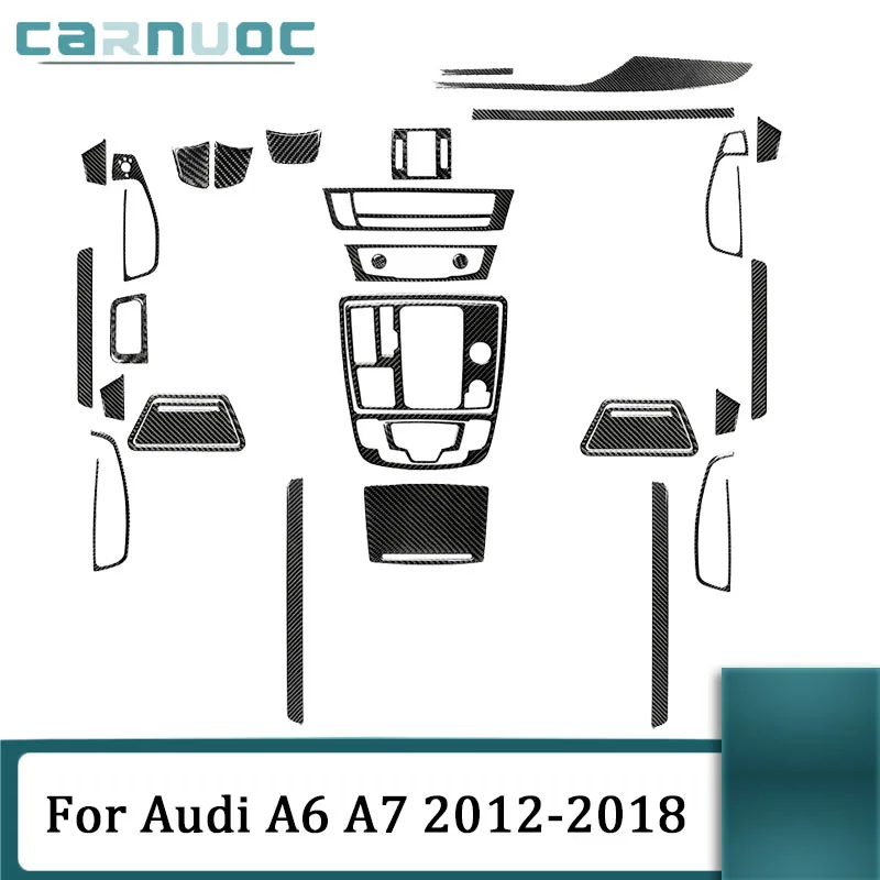 For Audi A6 A7 2012 2013 2014 2015 2016 2017 2018 Carbon Fiber Car Interior Decorative Accessories Black Various Parts Stickers
For Audi A6 A7 2012 2013 2014 2015 2016 2017 2018 Carbon Fiber Car Interior Decorative Accessories Black Various Parts Stickers