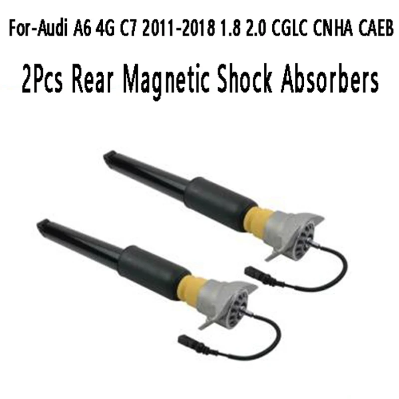 2Pcs Rear Magnetic Shock Absorbers 4G0616031L 4G0616031J For- A6 4G C7 2011-2018 1.8 2.0 CGLC CNHA CAEB
2Pcs Rear Magnetic Shock Absorbers 4G0616031L 4G0616031J For- A6 4G C7 2011-2018 1.8 2.0 CGLC CNHA CAEB