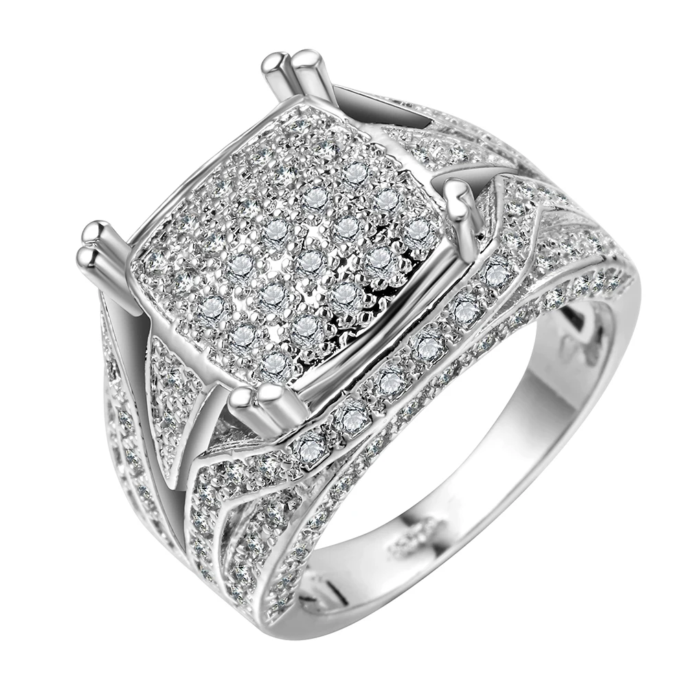 MISANANRYNE Vintage Crystal Stone Ring Set Luxury Big Silver Color Wedding Rings For Women Vintage Bridal Square Engagement Ring
MISANANRYNE Vintage Crystal Stone Ring Set Luxury Big Silver Color Wedding Rings For Women Vintage Bridal Square Engagement Ring