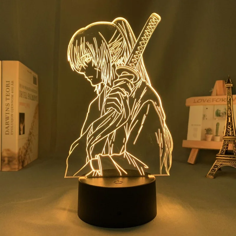 Rurouni Kenshin Night Light Himura Kenshin Acrylic Stand Light Room Decorative Bedside Ornament Display Collection Friend Gift
Rurouni Kenshin Night Light Himura Kenshin Acrylic Stand Light Room Decorative Bedside Ornament Display Collection Friend Gift