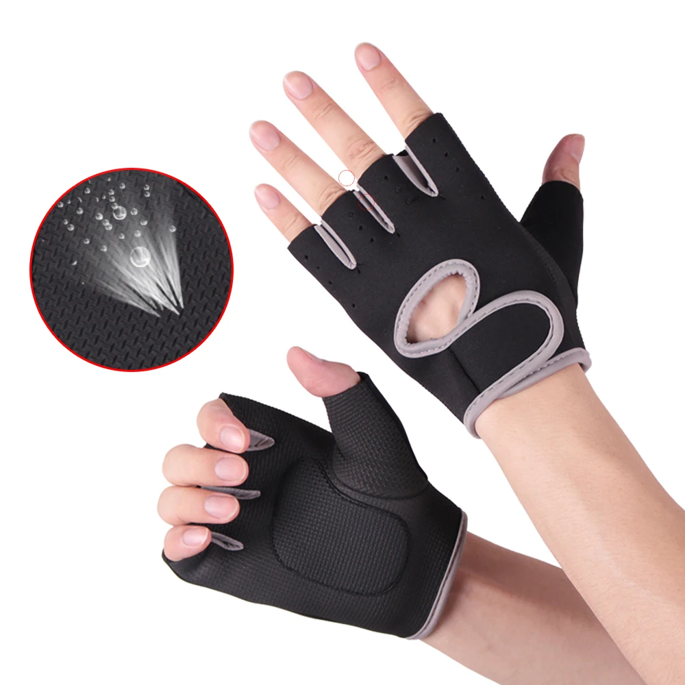 New Gym Fitness Gloves Breathable Body Building Training Wrist Gloves Weight Lifting Silica Gel Anti-Skid Sports Workout Gloves
New Gym Fitness Gloves Breathable Body Building Training Wrist Gloves Weight Lifting Silica Gel Anti-Skid Sports Workout Gloves