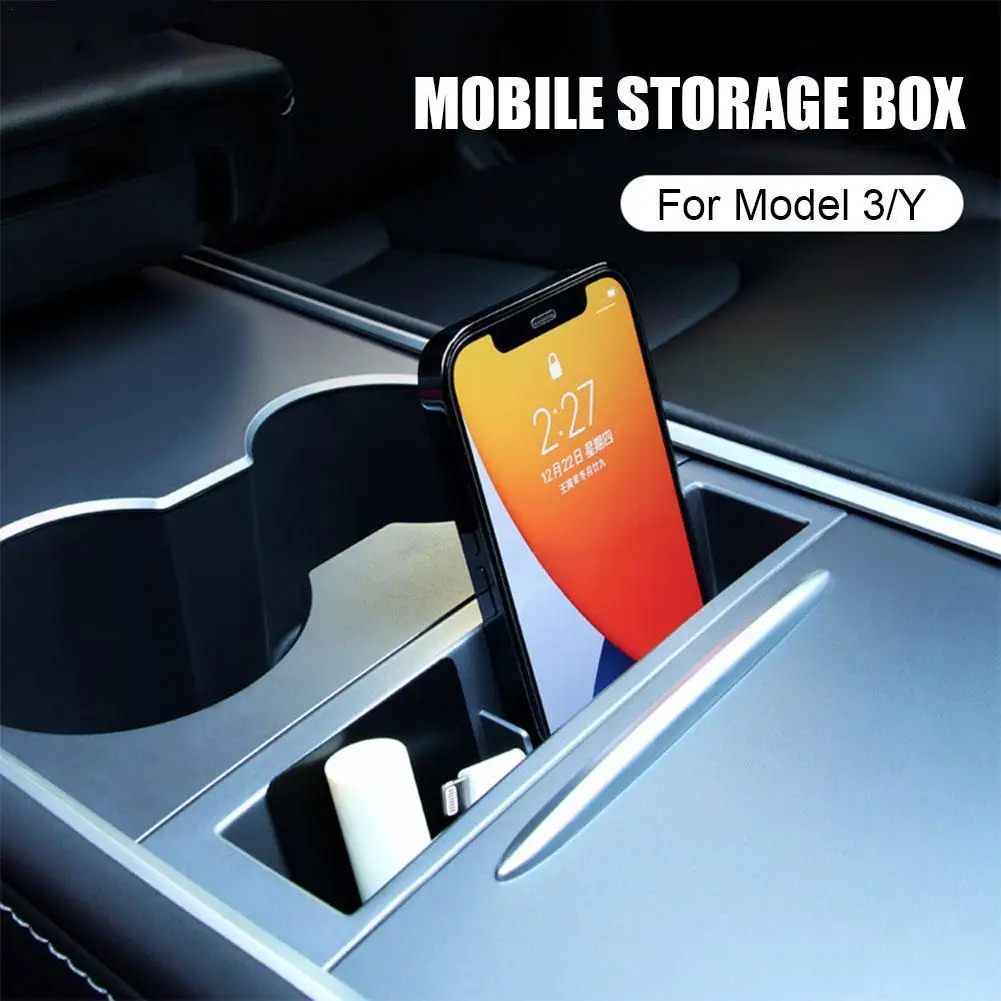 For Tesla Model 3 Y 2021-2023 Center Console Armrest Storage Box Card Key Phone Charging Cable Organizer Case Car Accessories
For Tesla Model 3 Y 2021-2023 Center Console Armrest Storage Box Card Key Phone Charging Cable Organizer Case Car Accessories