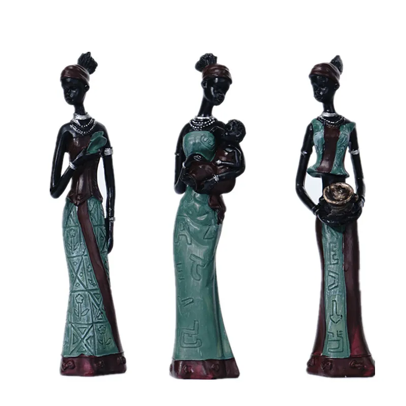 Decor Accesories For Home Figurines Statue Sculpture Miniature Room Decoration Black women's combination holding casing series
Decor Accesories For Home Figurines Statue Sculpture Miniature Room Decoration Black women's combination holding casing series