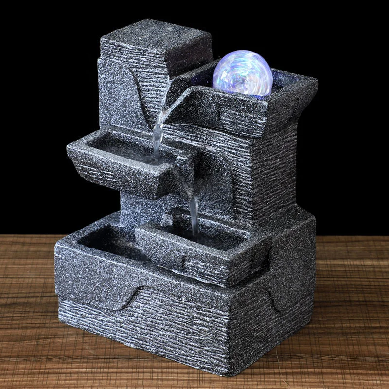 Home Decor Desktop Mini Sculpture Decoration Flowing Fountain Resin Crafts Room Decoration
Home Decor Desktop Mini Sculpture Decoration Flowing Fountain Resin Crafts Room Decoration