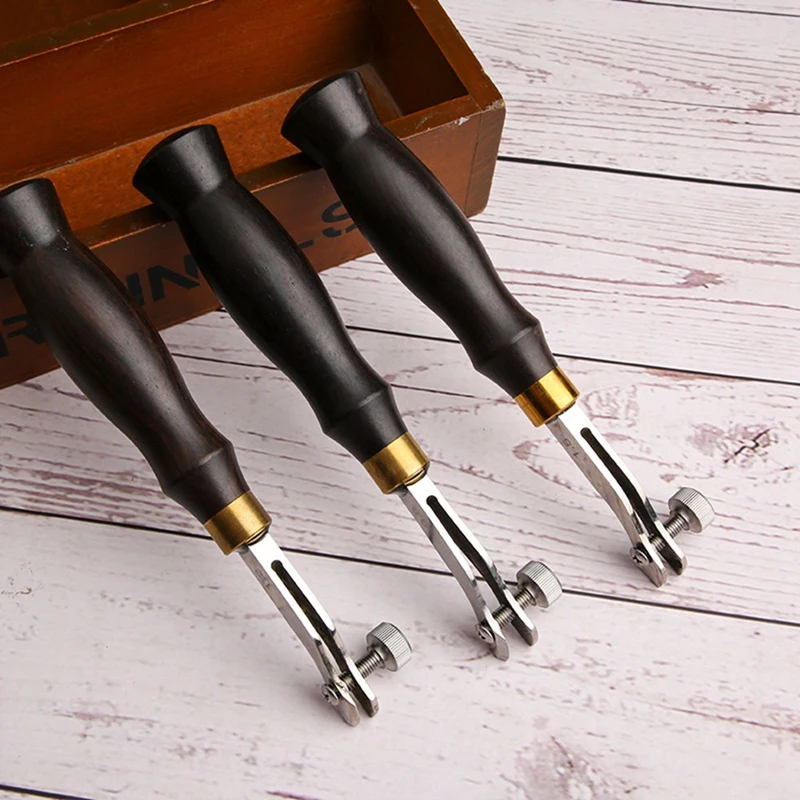 1.2Mm Adjustable Scriber Spacing Edger Scriber Edger Leather DIY Tool Edge Decorative Line Tool Easy To Use Black&Silver
1.2Mm Adjustable Scriber Spacing Edger Scriber Edger Leather DIY Tool Edge Decorative Line Tool Easy To Use Black&Silver