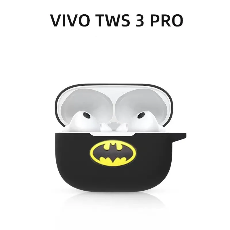 Cartoon Earphone Case Cover For Vivo TWS 3 3 PRO Silicone Wireless Blutooth Earbuds Charging Box Protective Cover With Hook
Cartoon Earphone Case Cover For Vivo TWS 3 3 PRO Silicone Wireless Blutooth Earbuds Charging Box Protective Cover With Hook