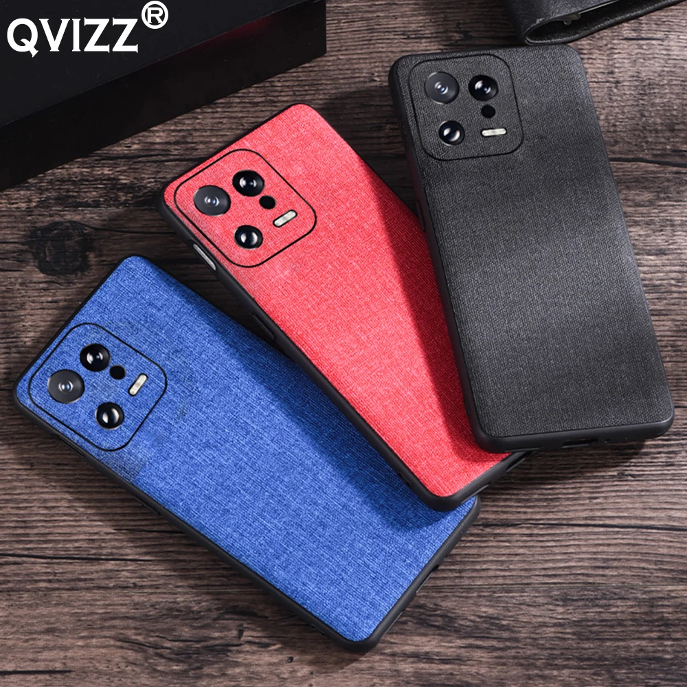 Fabric Cloth Case for Xiaomi 13 Pro 13Pro Canvas Luxury Armor Shockproof Soft Silicone Edges Hard Back Phone Cover Xiaomi13Pro
Fabric Cloth Case for Xiaomi 13 Pro 13Pro Canvas Luxury Armor Shockproof Soft Silicone Edges Hard Back Phone Cover Xiaomi13Pro