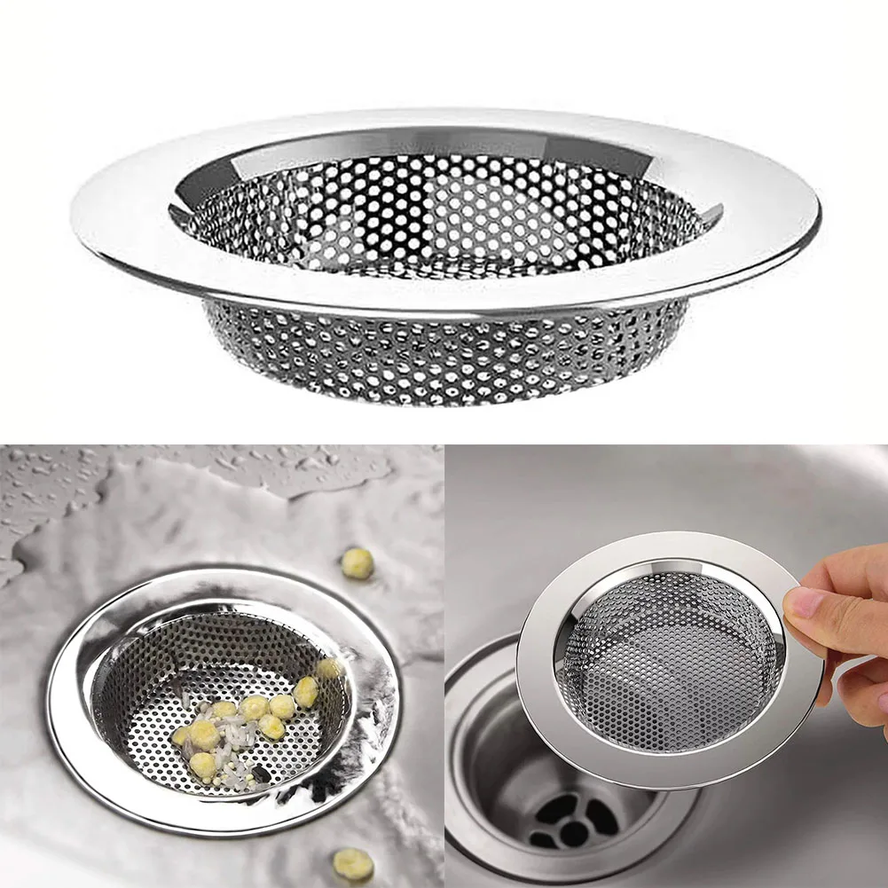 3pcs Kitchen Sink Strainer Stainless Steel Sink Drain Strainer Replacemenr For The Water Outlet Of Kitchen Sink 11.2cm
3pcs Kitchen Sink Strainer Stainless Steel Sink Drain Strainer Replacemenr For The Water Outlet Of Kitchen Sink 11.2cm