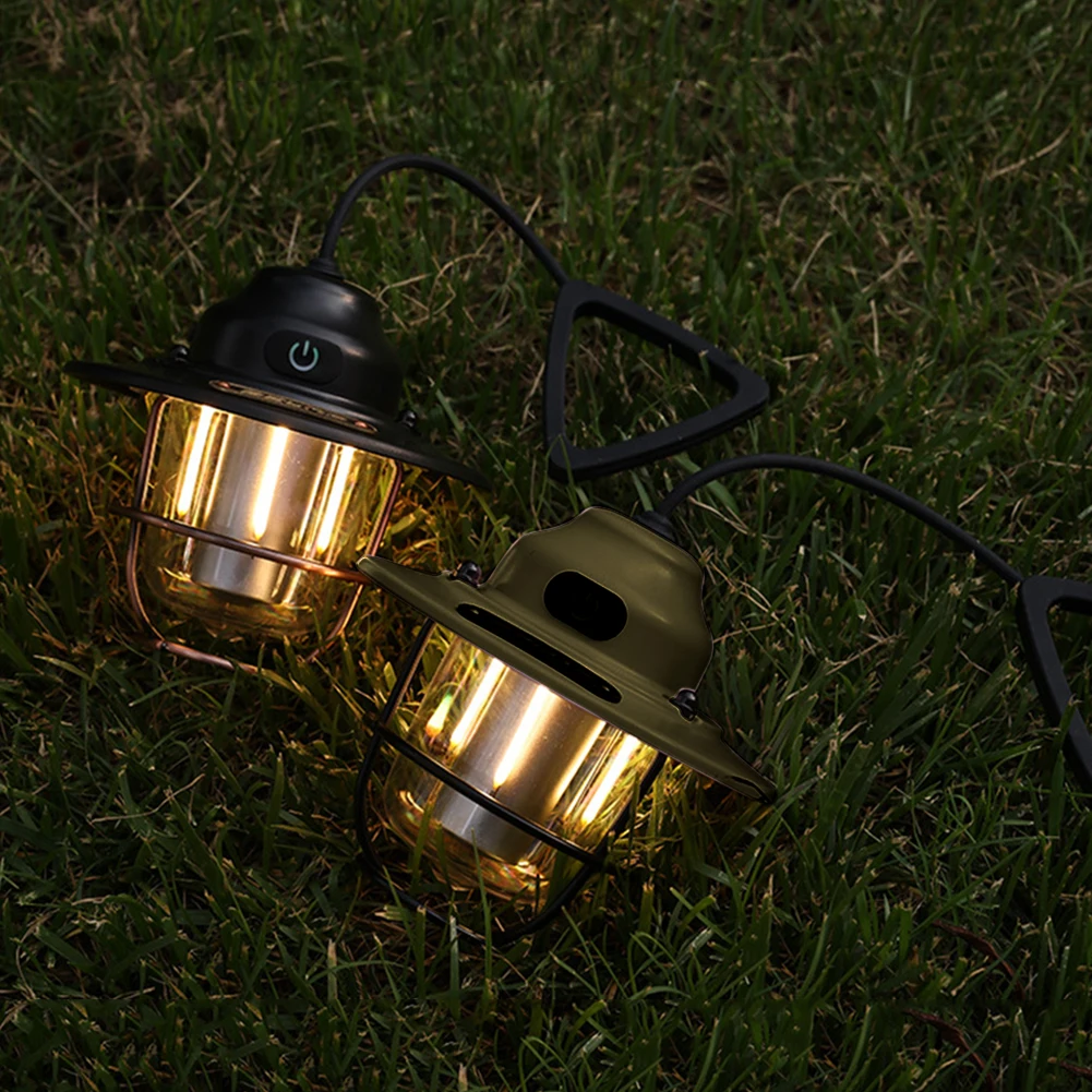 Mini Retro Tent Lighting Lantern 7 Modes Outdoor Camping Light USB Rechargeable IPX4 Waterproof for Indoor Garden Outdoor Hiking
Mini Retro Tent Lighting Lantern 7 Modes Outdoor Camping Light USB Rechargeable IPX4 Waterproof for Indoor Garden Outdoor Hiking
