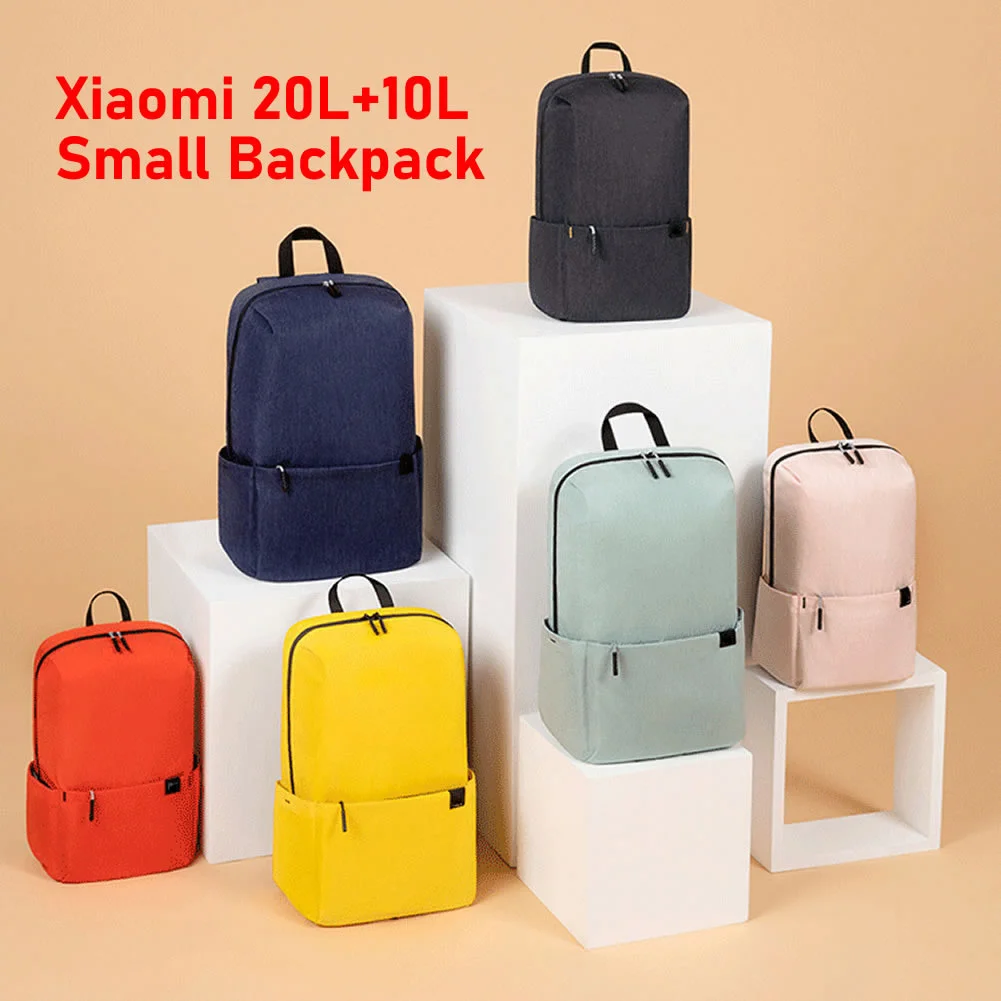 Original Backpack Simple Waterproof Small Backpack 10L 20L Multicolor Combo Lightweight Minimalist Design Xiao Mi Bag
Original Backpack Simple Waterproof Small Backpack 10L 20L Multicolor Combo Lightweight Minimalist Design Xiao Mi Bag