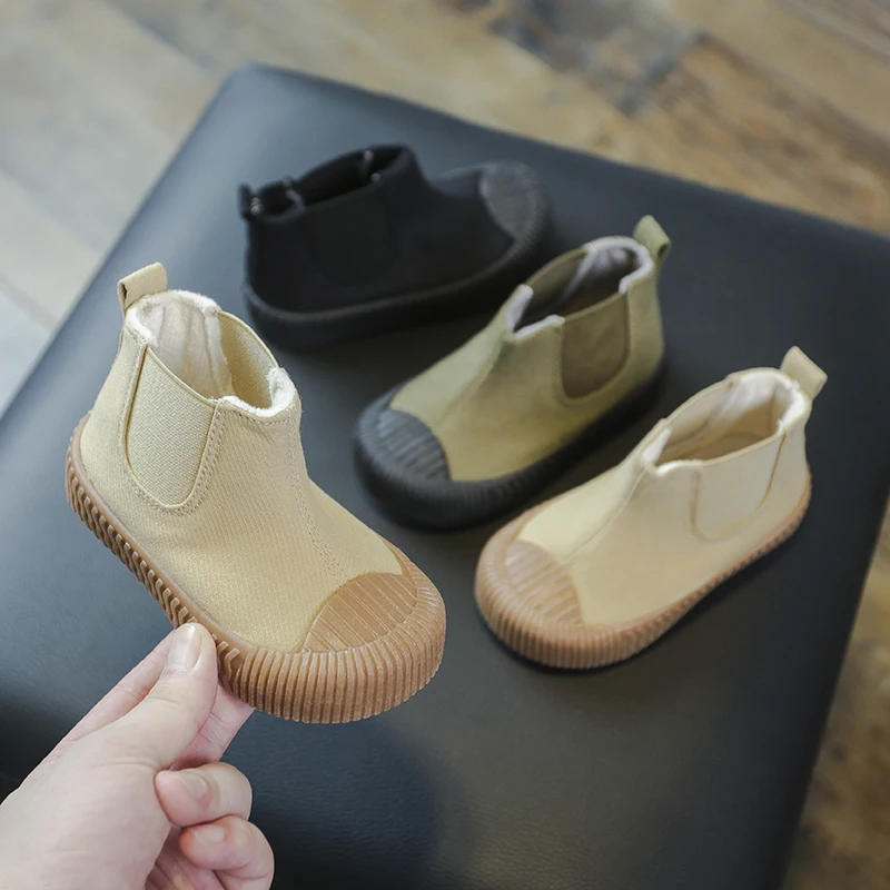 Girls Boys Casual Boots 2021 Autumn Winter Children Canvas Boots Comfortable Soft Bottom Plush Kids Toddler Shoes Student Shoes
Girls Boys Casual Boots 2021 Autumn Winter Children Canvas Boots Comfortable Soft Bottom Plush Kids Toddler Shoes Student Shoes