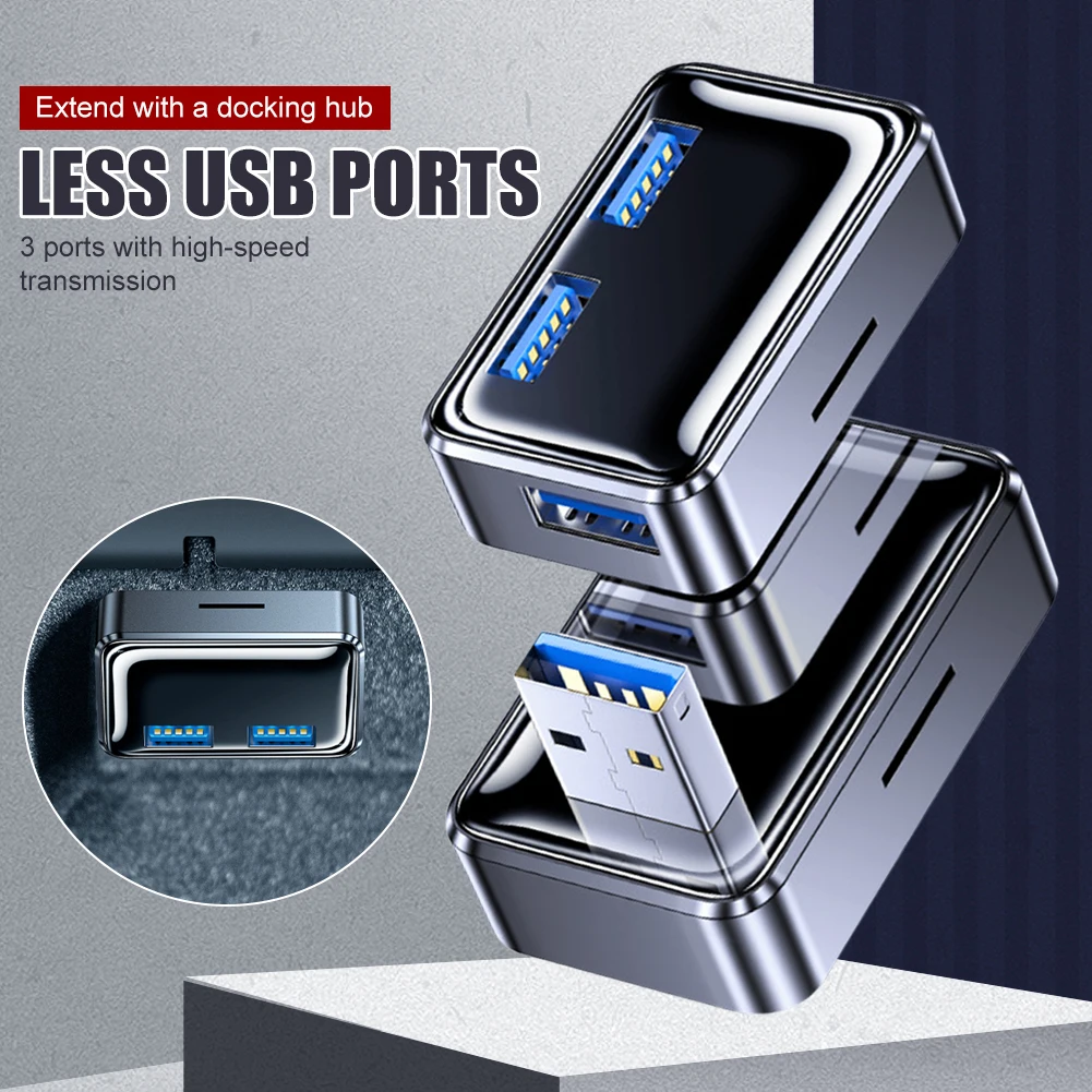 Car USB Hub 3.0 High Speed 3 Ports Mini Cube USB Docking Station for Glove Box USB Adapter For Tesla Model 3 Model Y Accessories
Car USB Hub 3.0 High Speed 3 Ports Mini Cube USB Docking Station for Glove Box USB Adapter For Tesla Model 3 Model Y Accessories