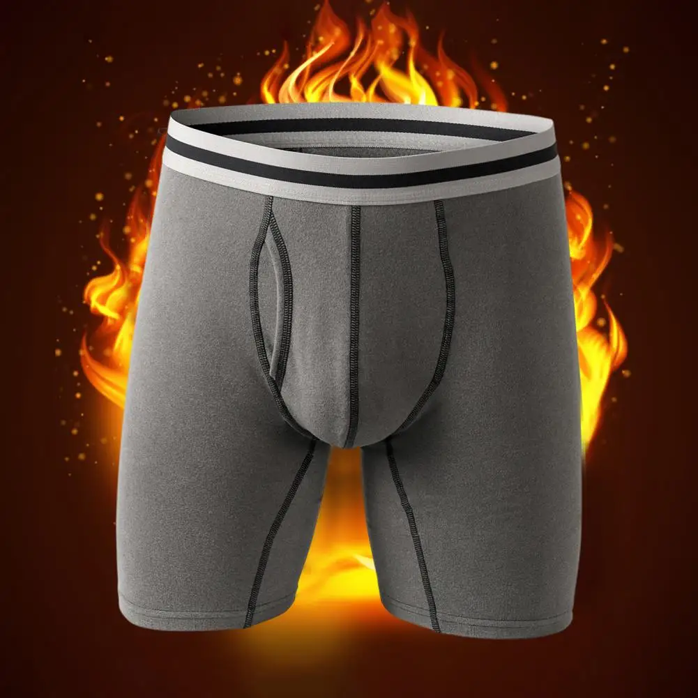 Winter Men Panties U Convex Solid Color Stretchy Mid Waist Underwear Shorts Coldproof Close Fit Underpants for Daily Wear
Winter Men Panties U Convex Solid Color Stretchy Mid Waist Underwear Shorts Coldproof Close Fit Underpants for Daily Wear
