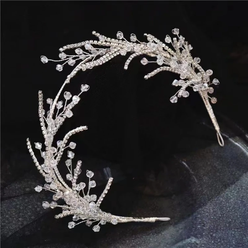 Wedding Elegant Crystal Hair High-end light luxury new bridal headwear Headwear Flashing Ornaments Rhinestone Pearl
Wedding Elegant Crystal Hair High-end light luxury new bridal headwear Headwear Flashing Ornaments Rhinestone Pearl