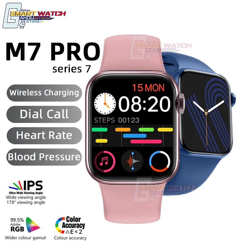 Смарт-часы IWO M7 Pro Series 7 для мужчин и женщин, фитнес-часы, Беспроводная зарядка, Bluetooth-вызов, спортивные Смарт-часы PK Watch Series 6
Смарт-часы IWO M7 Pro Series 7 для мужчин и женщин, фитнес-часы, Беспроводная зарядка, Bluetooth-вызов, спортивные Смарт-часы PK Watch Series 6